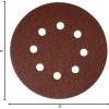 image:imageBosch SR5R082 25Piece 80 Grit 5 In 8 Hole HookAndLoop Sanding Discs