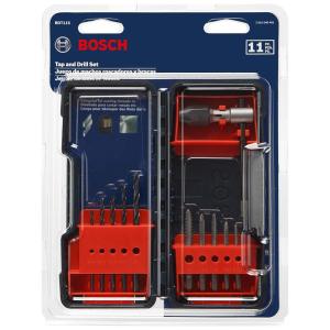 image:imageBosch BDT11S 11Piece Tap amp Drill Combo SetOne Size