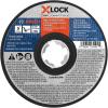 image:imageBOSCH TCWX1S50025 5 in x 045 in XLock Arbor Type 1A ISO 41 60 Grit Fast MetalStainless Cutting Abrasive Wheel