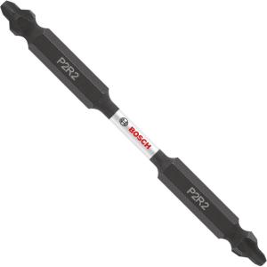 image:imageBOSCH ITDEP2R26B 10Pack 6 In PhillipsSquare 2 Impact Tough DoubleEnded Screwdriving Bits1Pack