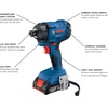 image:imageBOSCH GDR18V1400B12 18V 14 In Hex Impact Driver Kit with 20Ah Battery