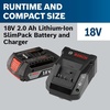 image:imageBOSCH GDX18V1600B12 18V 14 In and 12 In TwoInOne BitSocket Impact Driver Kit