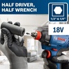 image:imageBOSCH GDX18V1600B12 18V 14 In and 12 In TwoInOne BitSocket Impact Driver Kit