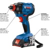 image:imageBOSCH GDX18V1600B12 18V 14 In and 12 In TwoInOne BitSocket Impact Driver Kit