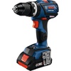 image:imageBosch GSB18V535CB25 18V EC Brushless ConnectedReady 12 In Hammer DrillDriver Kit with 2 CORE18V 4 Ah Advanced Power Batteriesw 18V 4 Ah Battery