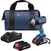 image:imageBosch GDS18V221B25 18V EC Brushless 12 In Impact Wrench Kit with 2 CORE18V 40 Ah Compact Batteriesw 2 18V 4 Ah Batteries
