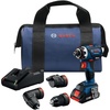 image:imageBosch GSR18V535FCB15 18V DrillDriver with 5In1 Flexiclick System and 1 CORE18V 4 Ah Advanced Power Battery