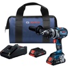 image:imageBosch GSR18V755CB25 18V EC Brushless ConnectedReady Brute Tough 12 In DrillDriver Kit with 2 CORE18V 40 Ah Compact Batteries