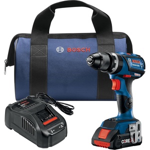 image:imageBosch GSB18V535CB25 18V EC Brushless ConnectedReady 12 In Hammer DrillDriver Kit with 2 CORE18V 4 Ah Advanced Power Batteriesw 18V 4 Ah Battery