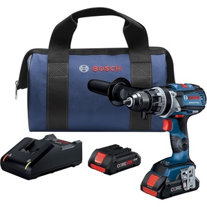 image:imageBosch GSR18V755CB25 18V EC Brushless ConnectedReady Brute Tough 12 In DrillDriver Kit with 2 CORE18V 40 Ah Compact Batteries