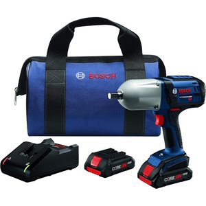 image:imageBosch HTH181B25 18V High Torque Impact Wrench wPin Detent w 2 40 Ah CORE Compact Batteries