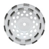 image:imageBOSCH DCDR0701 7 in Double Row Segmented Hubbed Diamond Cup Wheel  Fast Material Removal  Concrete Masonry  Large Angle Grinders