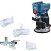 image:imageBOSCH GKF18V25N 18V Brushless Colt Palm Router  Cordless Power and Precision for Woodworking Projects  Includes Dust Extraction System and Variable Speed Control Bare ToolBare Tool
