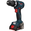image:imageBosch GSB18V65B12 12 In Brushless Hammer Drill Driver Kit  Switchable KickBack Control  Electronic Protection  Cordless Configuration  Variable Speed Trigger