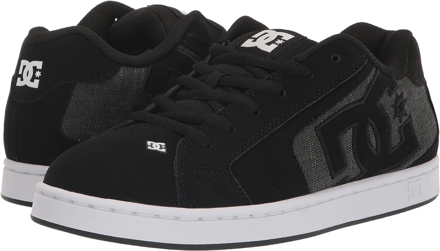 thumbnail image 2 of DC Men's Net Skate Shoes - Classic Puffy Sneakers With Pill Pattern Tread 2 of 9