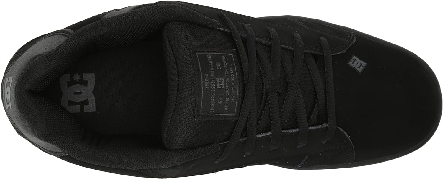 thumbnail image 2 of DC Men's Net Skate Shoes - Classic Puffy Sneakers With Pill Pattern Tread 2 of 9