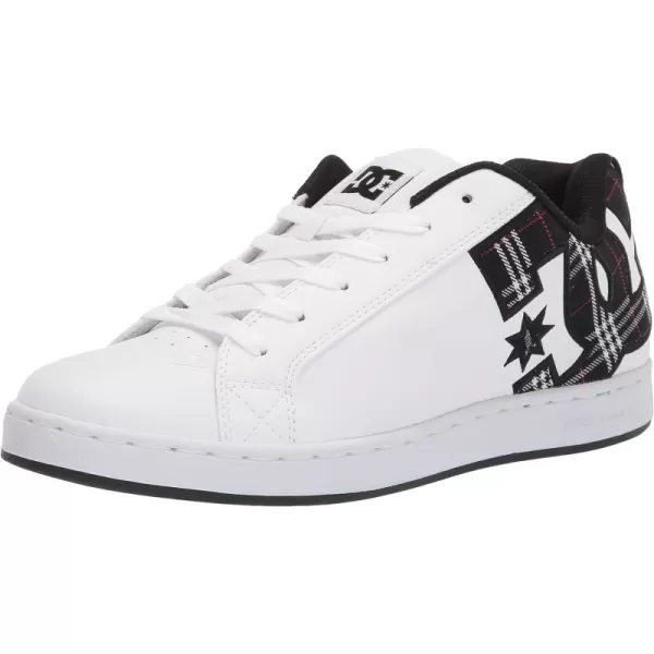 White/Plaid/Black
