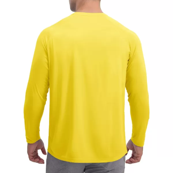 TACVASEN Men's Swim Shirt UPF 50+ Long Sleeve Rash Guard UV Protection Lightweight Quick-Dry Athletic T-Shirt
