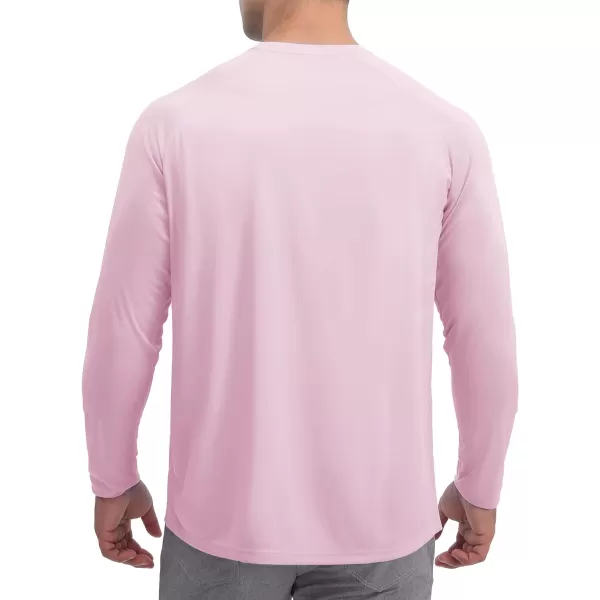TACVASEN Men's Swim Shirt UPF 50+ Long Sleeve Rash Guard UV Protection Lightweight Quick-Dry Athletic T-Shirt