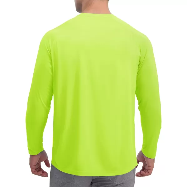 TACVASEN Men's Swim Shirt UPF 50+ Long Sleeve Rash Guard UV Protection Lightweight Quick-Dry Athletic T-Shirt