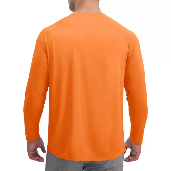 TACVASEN Men's Swim Shirt UPF 50+ Long Sleeve Rash Guard UV Protection Lightweight Quick-Dry Athletic T-Shirt