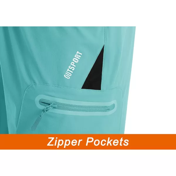 TACVASEN Men's Hiking Shorts Quick Dry Athletic Training Fishing Travel Shorts Multi Pockets