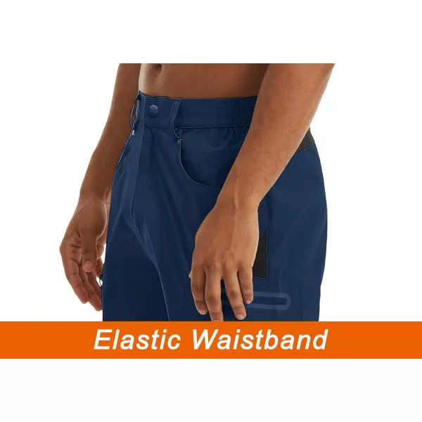 TACVASEN Men's Hiking Shorts Quick Dry Athletic Training Fishing Travel Shorts Multi Pockets
