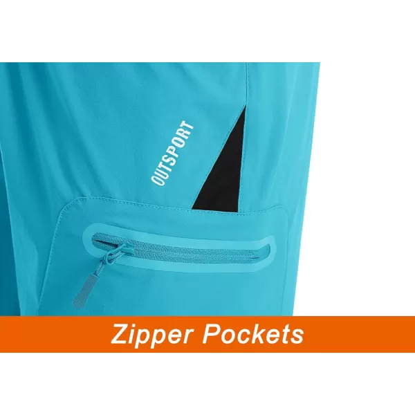 TACVASEN Men's Hiking Shorts Quick Dry Athletic Training Fishing Travel Shorts Multi Pockets