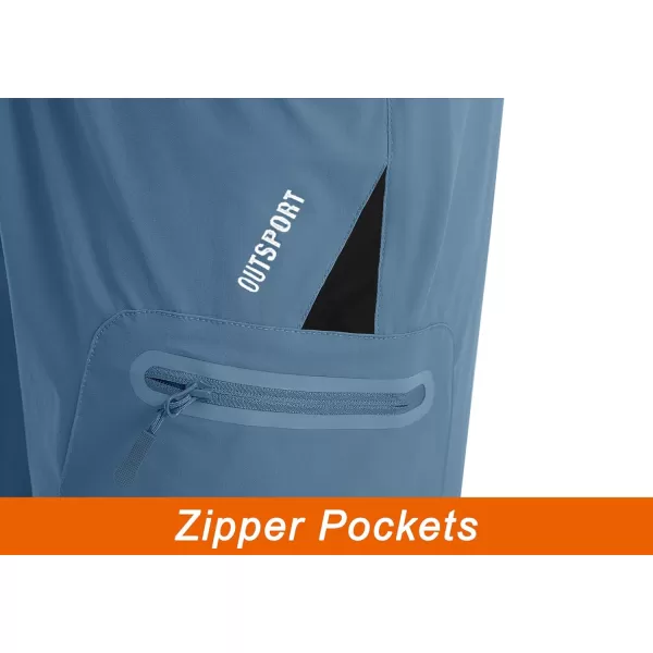 TACVASEN Men's Hiking Shorts Quick Dry Athletic Training Fishing Travel Shorts Multi Pockets
