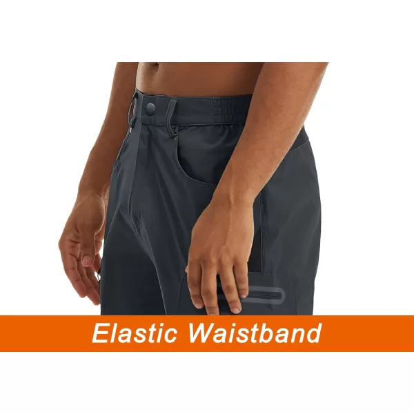 TACVASEN Men's Hiking Shorts Quick Dry Athletic Training Fishing Travel Shorts Multi Pockets