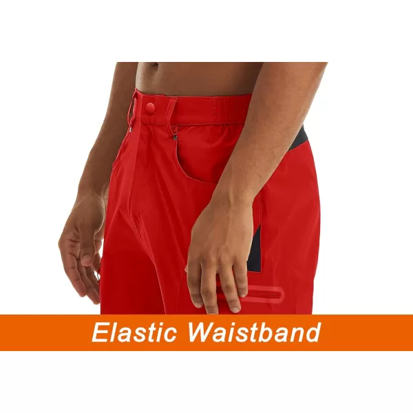 TACVASEN Men's Hiking Shorts Quick Dry Athletic Training Fishing Travel Shorts Multi Pockets