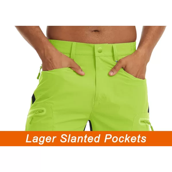 TACVASEN Men's Hiking Shorts Quick Dry Athletic Training Fishing Travel Shorts Multi Pockets