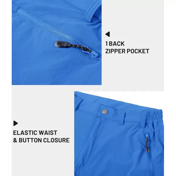 TACVASEN Men's Long Shorts Below Knee Quick Dry Lightweight Hiking 3/4 Capri Pants with Pockets Cargo Workout Fishing