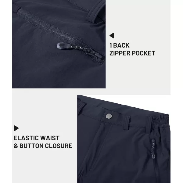 TACVASEN Men's Long Shorts Below Knee Quick Dry Lightweight Hiking 3/4 Capri Pants with Pockets Cargo Workout Fishing