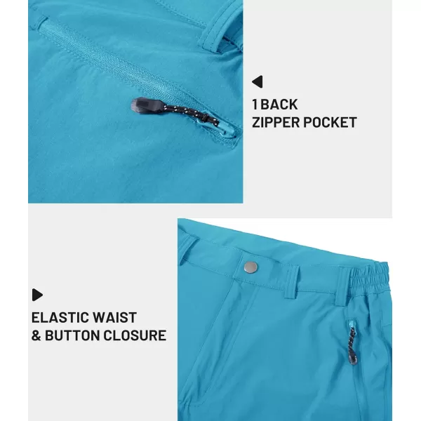 TACVASEN Men's Long Shorts Below Knee Quick Dry Lightweight Hiking 3/4 Capri Pants with Pockets Cargo Workout Fishing