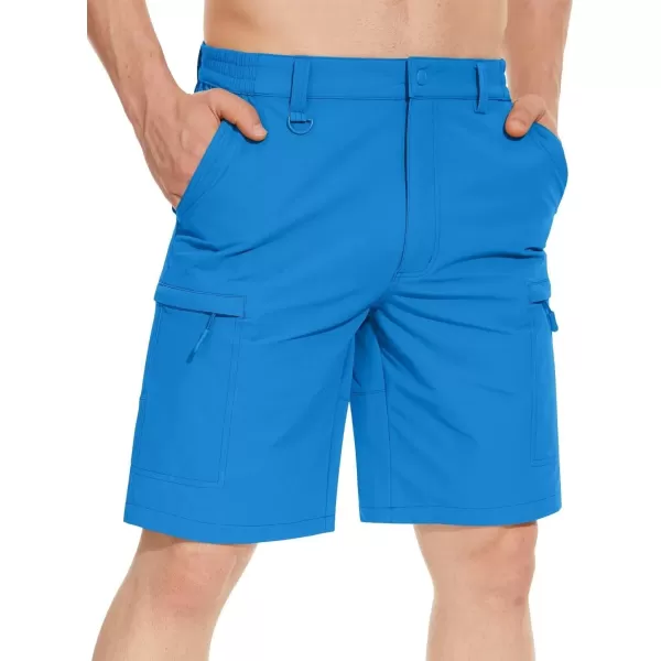 TACVASEN Men's Shorts Lightweight Quick Dry Stretch Cargo Shorts with 5 Pockets for Hiking Golf Fishing Camping Travel