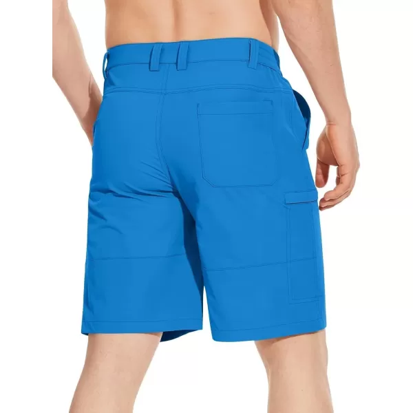 TACVASEN Men's Shorts Lightweight Quick Dry Stretch Cargo Shorts with 5 Pockets for Hiking Golf Fishing Camping Travel