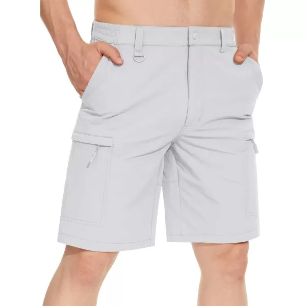 TACVASEN Men's Shorts Lightweight Quick Dry Stretch Cargo Shorts with 5 Pockets for Hiking Golf Fishing Camping Travel