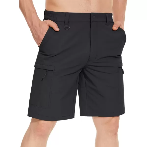 TACVASEN Men's Shorts Lightweight Quick Dry Stretch Cargo Shorts with 5 Pockets for Hiking Golf Fishing Camping Travel