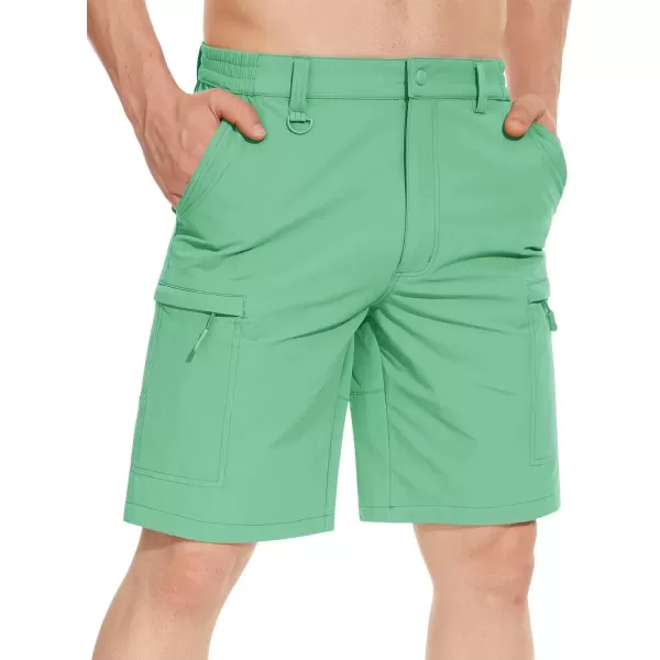 TACVASEN Men's Shorts Lightweight Quick Dry Stretch Cargo Shorts with 5 Pockets for Hiking Golf Fishing Camping Travel