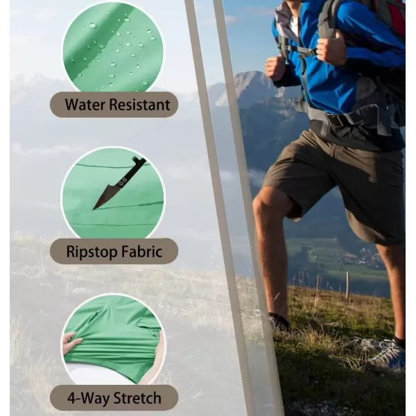 TACVASEN Men's Shorts Lightweight Quick Dry Stretch Cargo Shorts with 5 Pockets for Hiking Golf Fishing Camping Travel