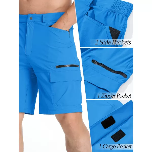 TACVASEN Men's Summer Outdoor Shorts Quick Dry Cargo Casual Hiking Shorts