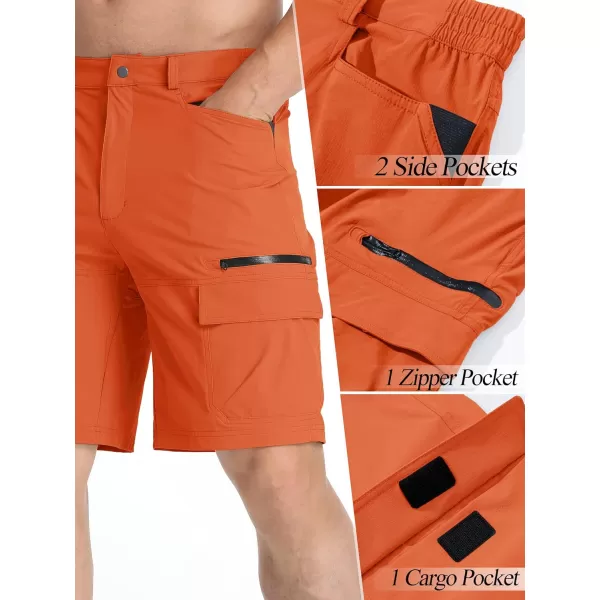 TACVASEN Men's Summer Outdoor Shorts Quick Dry Cargo Casual Hiking Shorts