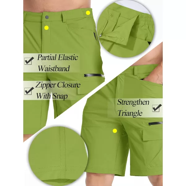 TACVASEN Men's Summer Outdoor Shorts Quick Dry Cargo Casual Hiking Shorts