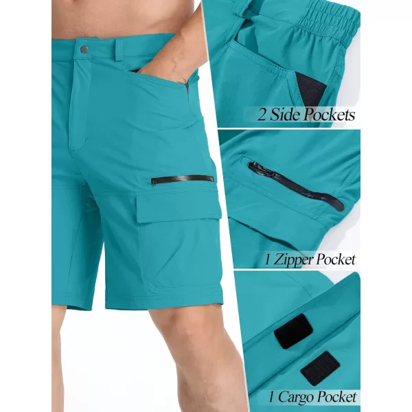TACVASEN Men's Summer Outdoor Shorts Quick Dry Cargo Casual Hiking Shorts