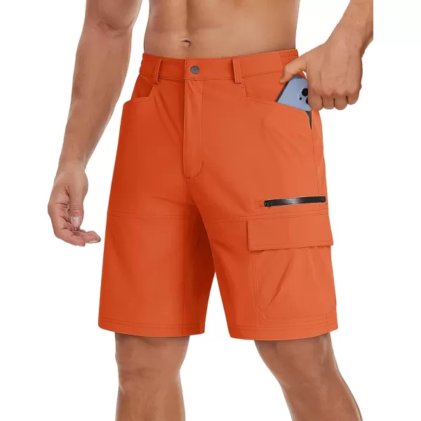 TACVASEN Men's Summer Outdoor Shorts Quick Dry Cargo Casual Hiking Shorts