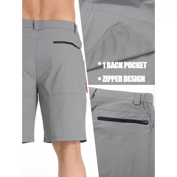 TACVASEN Men's Summer Outdoor Shorts Quick Dry Cargo Casual Hiking Shorts