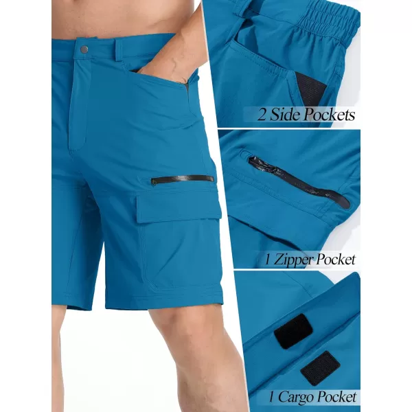 TACVASEN Men's Summer Outdoor Shorts Quick Dry Cargo Casual Hiking Shorts