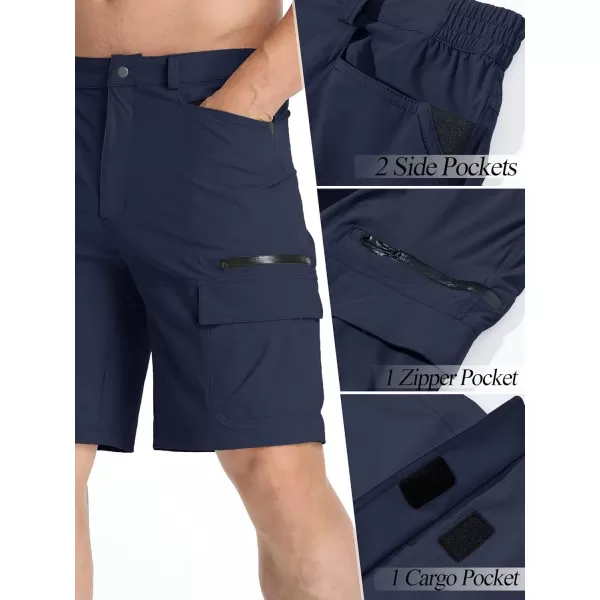 TACVASEN Men's Summer Outdoor Shorts Quick Dry Cargo Casual Hiking Shorts