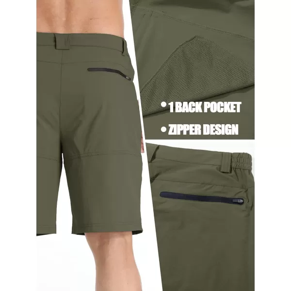 TACVASEN Men's Summer Outdoor Shorts Quick Dry Cargo Casual Hiking Shorts